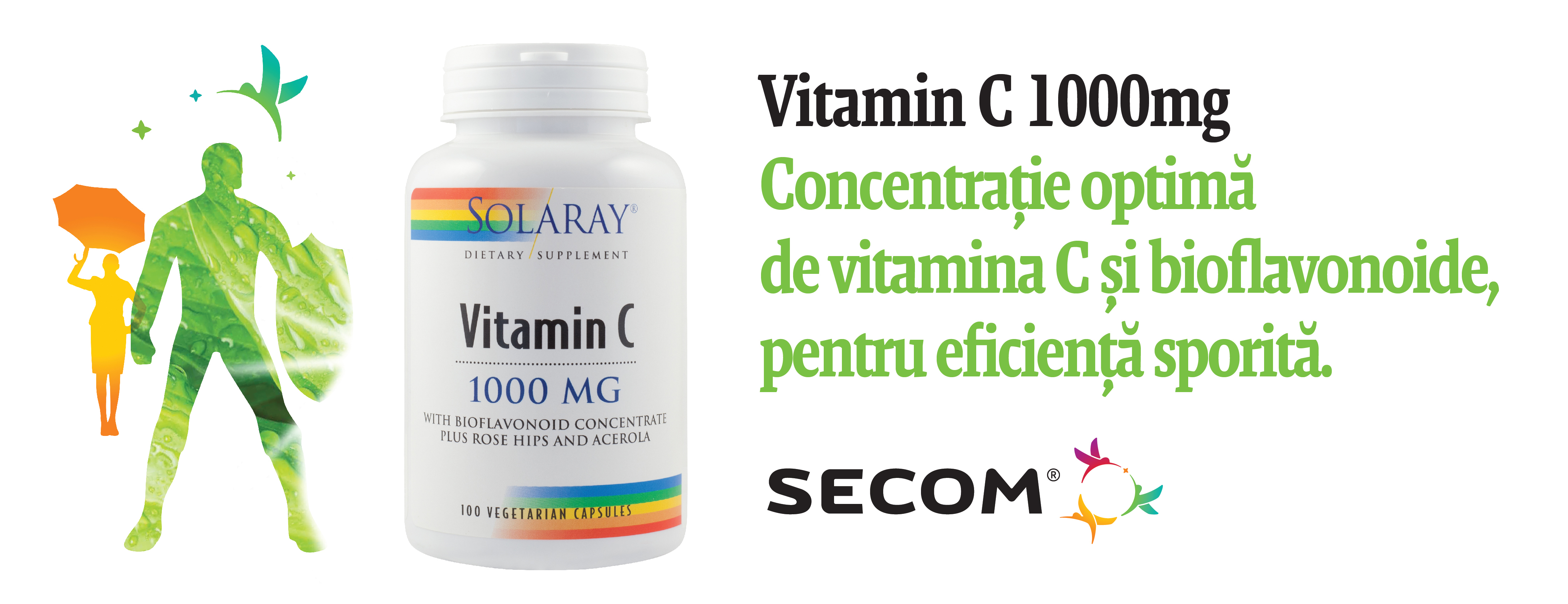 Vitamina C 1000mg Solaray